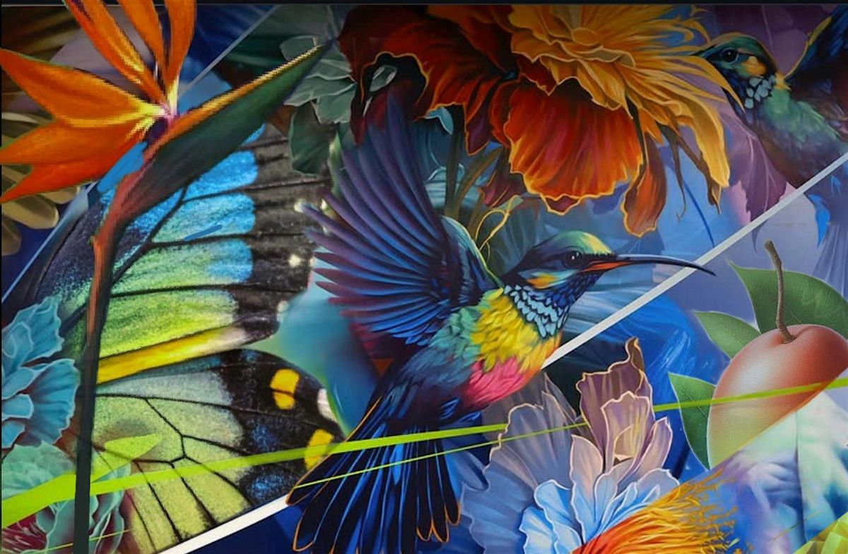 Mural Presentation-Ancestral Seeds \/ Chile -Dominica Republic