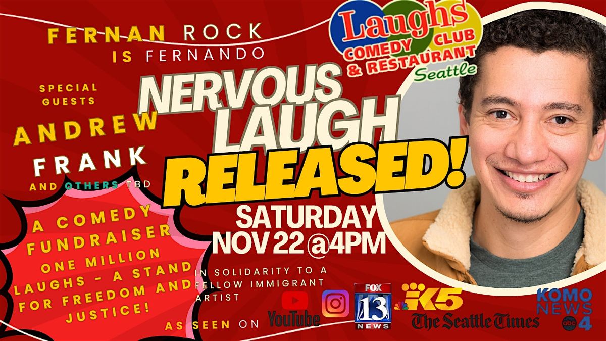 Released Laugh:  A fundraiser for Fernan Rock & special guest Andrew Frank