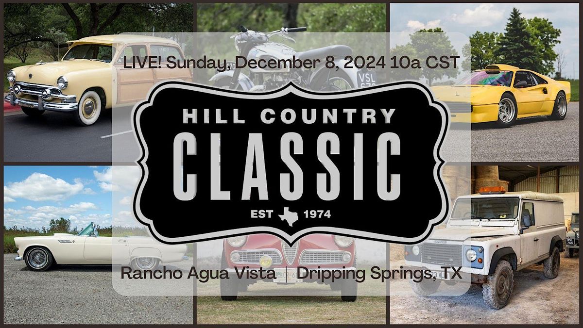 Hill Country Classic Car Auction