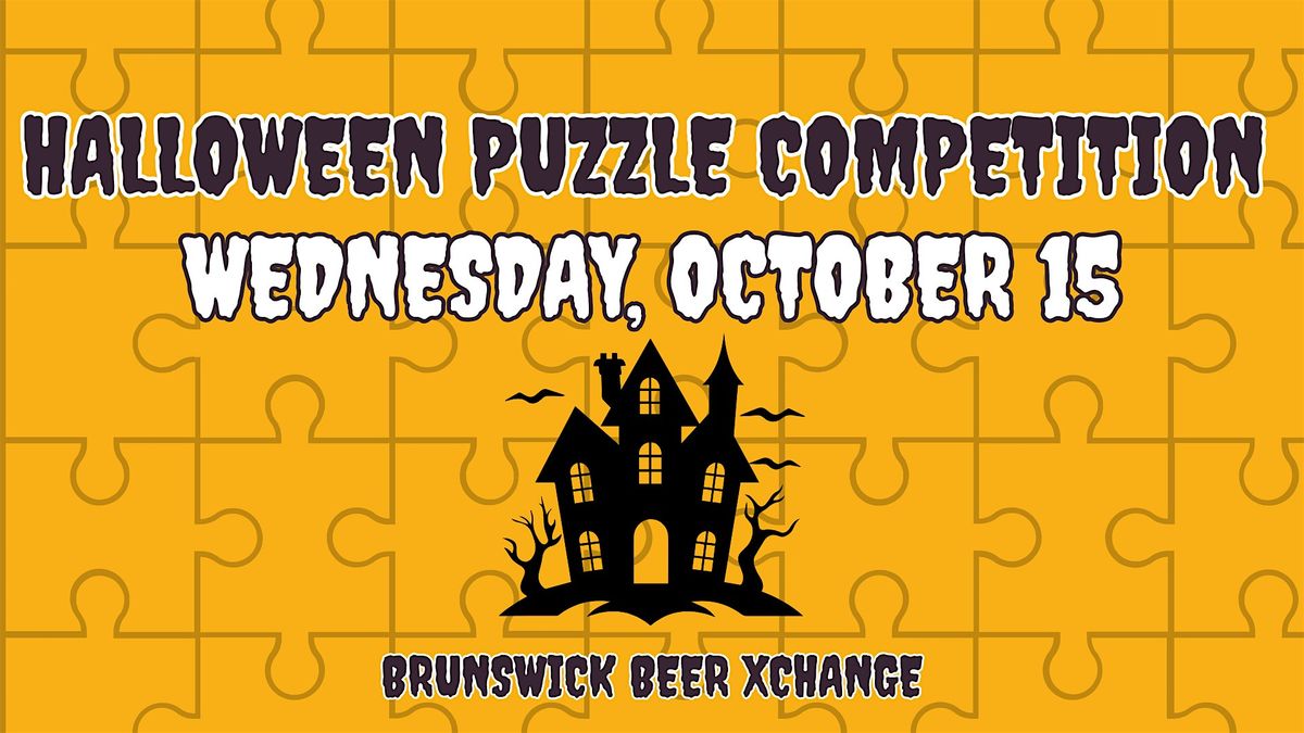 Halloween Jigsaw Puzzle Competition at Brunswick Beer Xchange