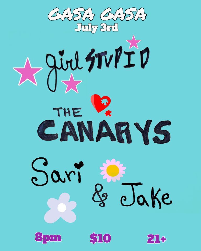 GirlStupids Debut Show Gasa Gasa, Gasa Gasa, New Orleans, 3 July 2023