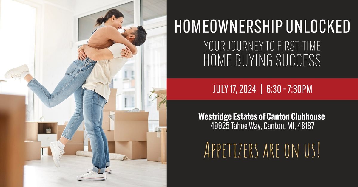 HOMEOWNERSHIP UNLOCKED: Your Journey to First-Time Buying Success