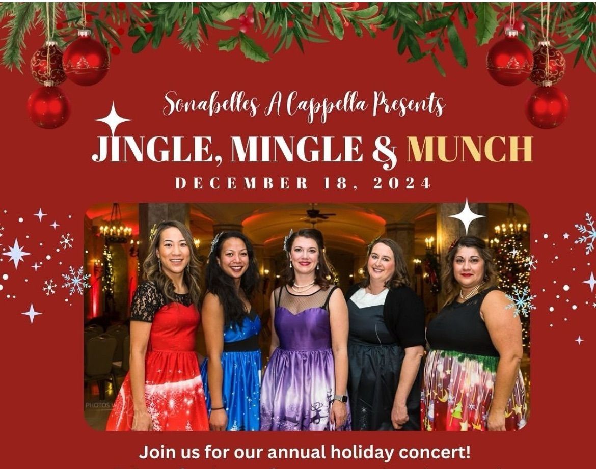 Sonabelles A Cappella Holiday Jingle, Mingle & Munch