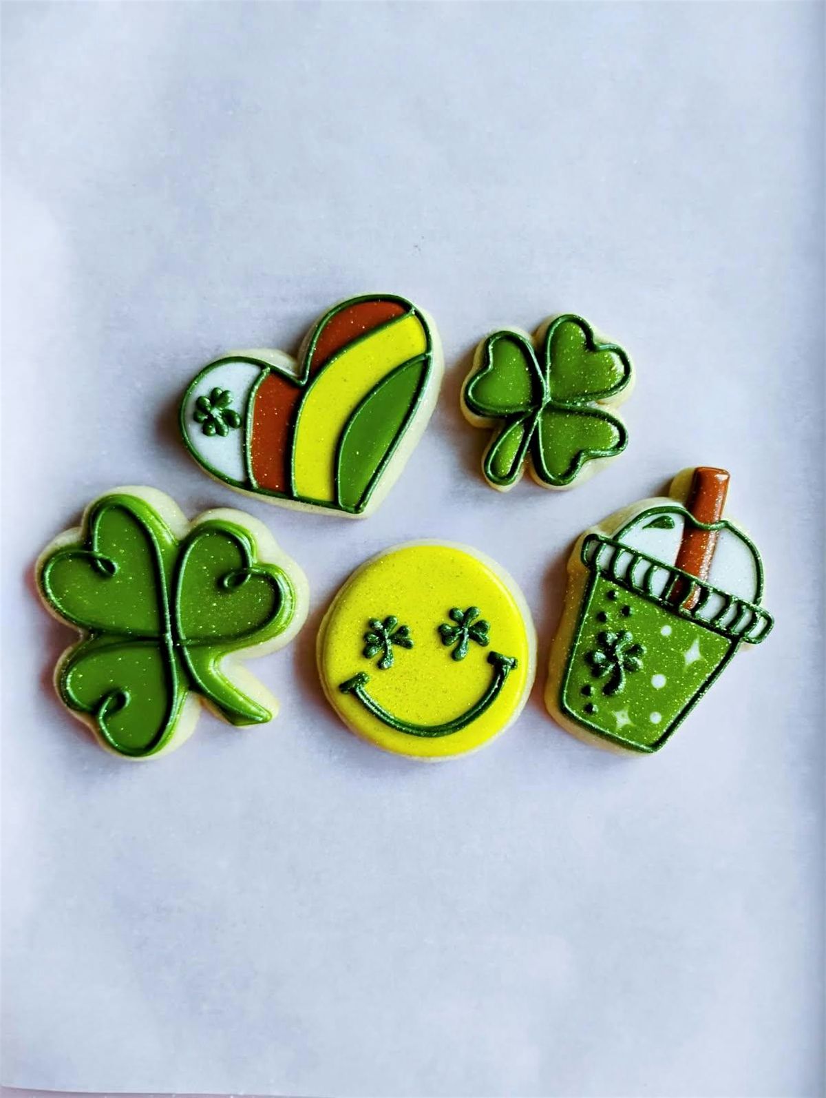 St. Patty\u2019s Day Themed Cookie Decorating Class & Milkshakes!