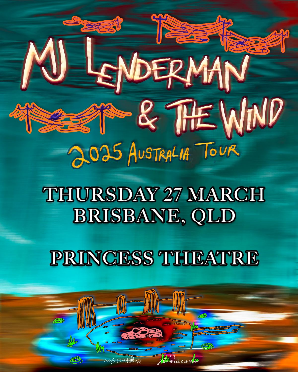 MJ Lenderman & the Wind Brisbane show at The Princess Theatre