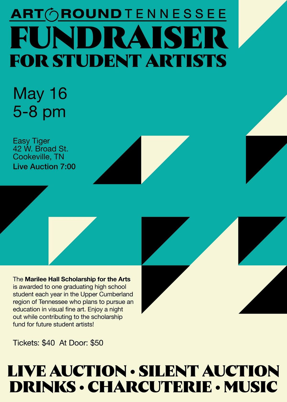 Fundraiser for Student Artists | Art Round Tennessee