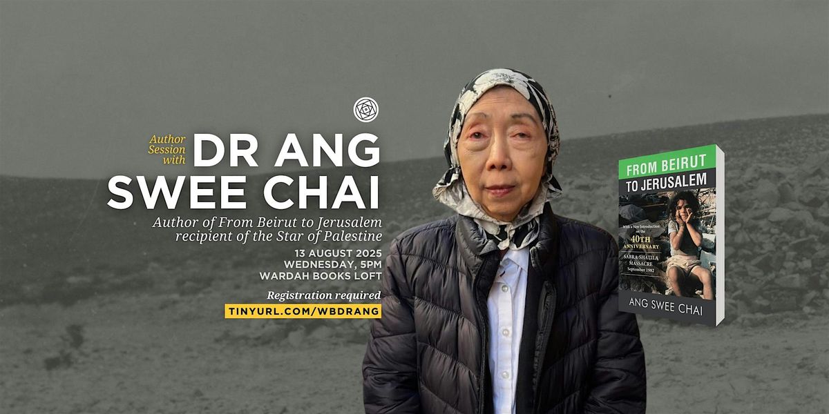 Author Session: Dr Ang Swee Chai