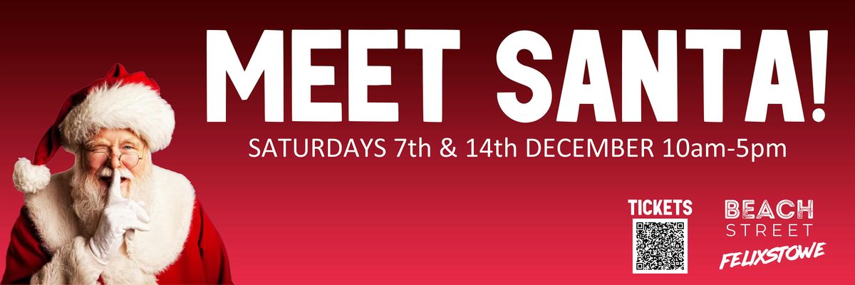 Meet Santa and Christmas Gift Fair at Beach Street Felixstowe