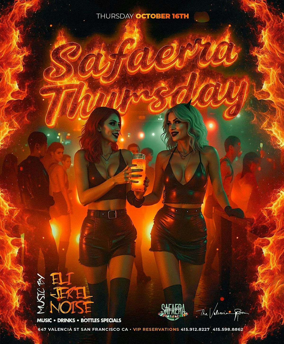 SAFAERA THURSDAY! REGGAETON NIGHT @THE VALENCIA ROOM
