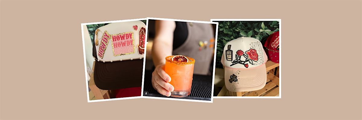 Crafts & Cocktails: Hat Bar Edition