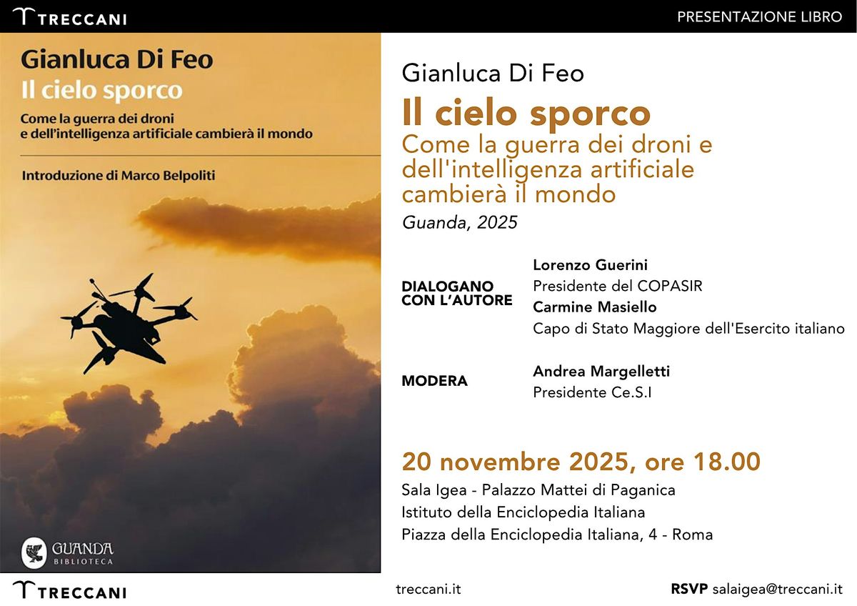 Il cielo sporco. Come la guerra dei droni e dell'IA cambier\u00e0 il mondo