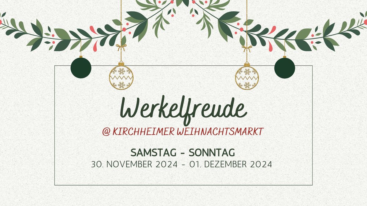 Werkelfreude @ Kirchheimer Weihnachtsmarkt