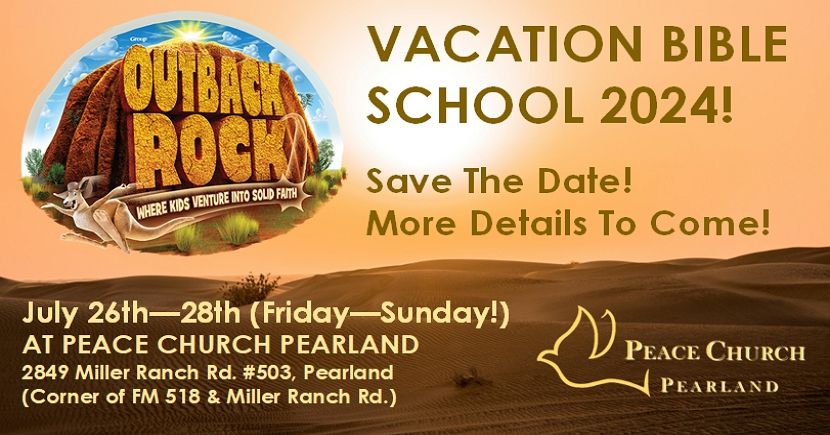 Outback Rock Vacation Bible School 2024