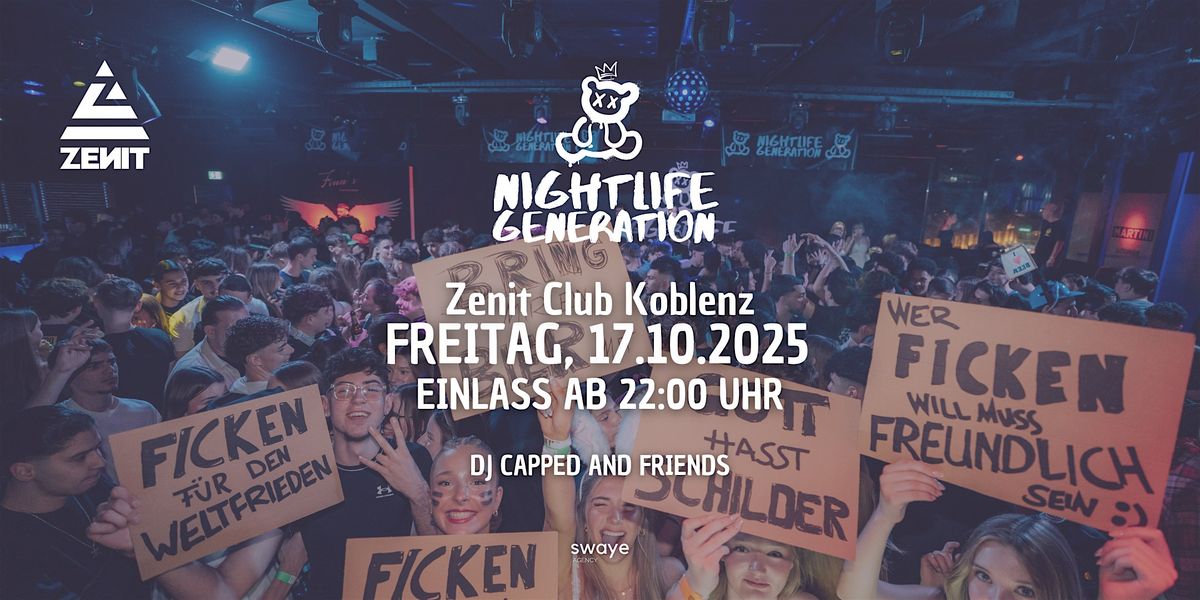 DIE XXL SCH\u00dcLERPARTY IM ZENIT CLUB KOBLENZ