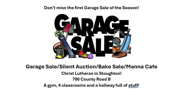 Christ Lutheran Church Garage Sale