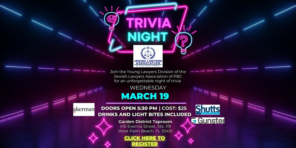 JLA YLD Trivia Night