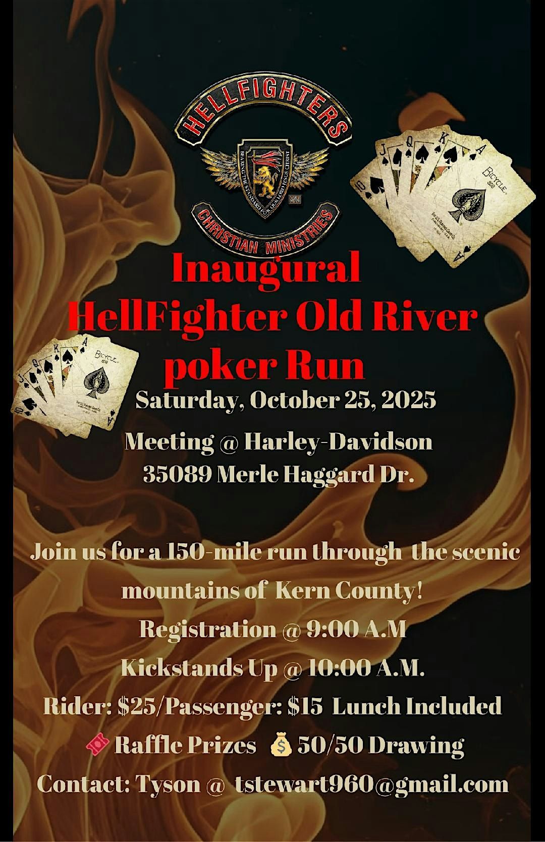 Inaugural Hellfighter Old River Poker Run