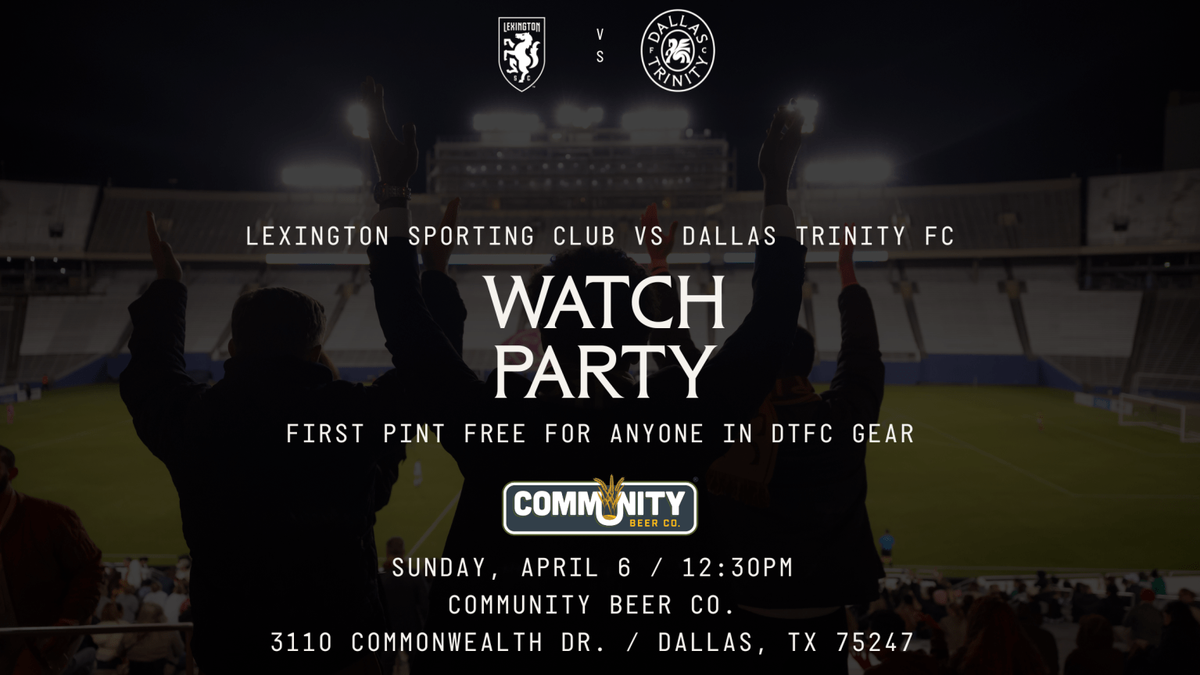 Dallas Trinity FC at Lexington Sporting Club