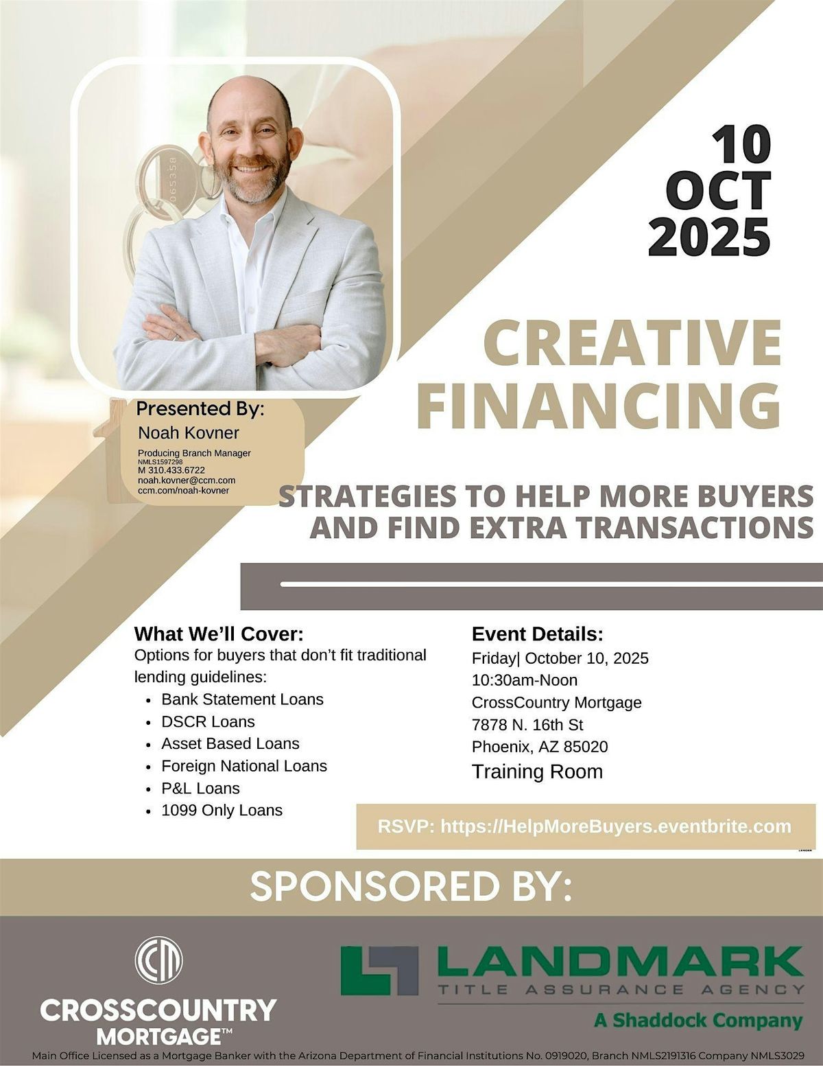 Creative Financing with Noah Kovner