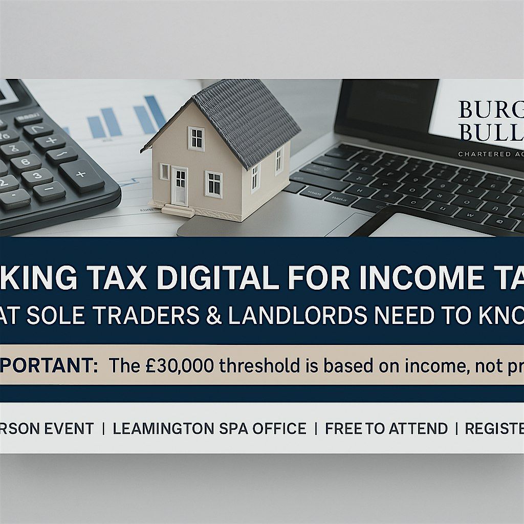 You're Invited: Making Tax Digital for Income Tax