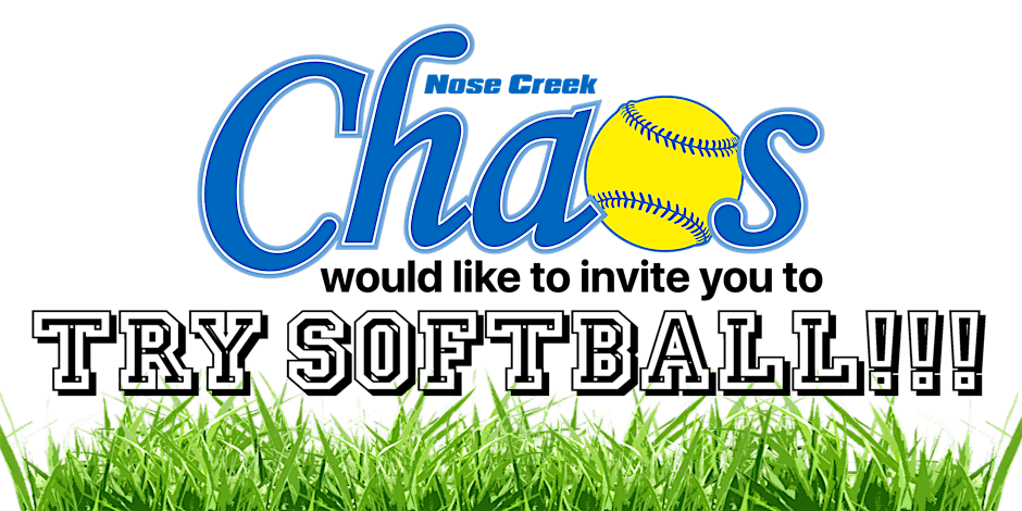 TRY SOFTBALL! Girls aged 6-12   Hosted by Nosecreek Softball Association