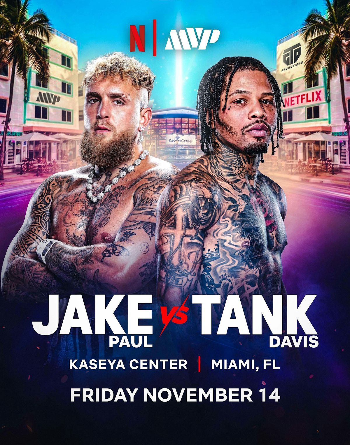 Jake Paul vs Gervonta Davis - FIGHT NIGHT -SOUND ON!