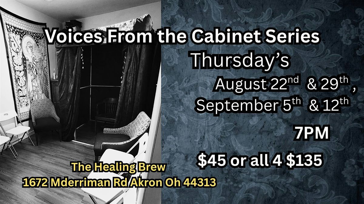 Third Annual Voices From The Cabinet Series
