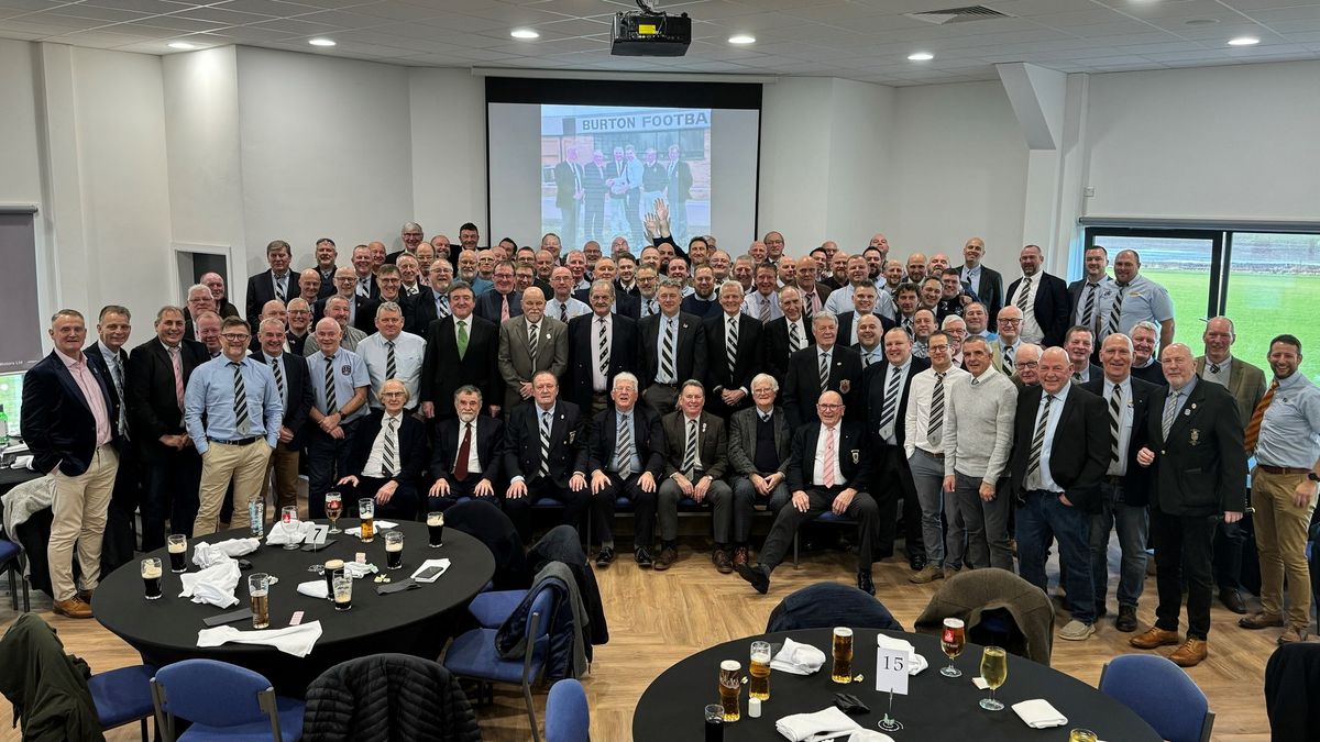 Former Players Lunch at Burton RFC