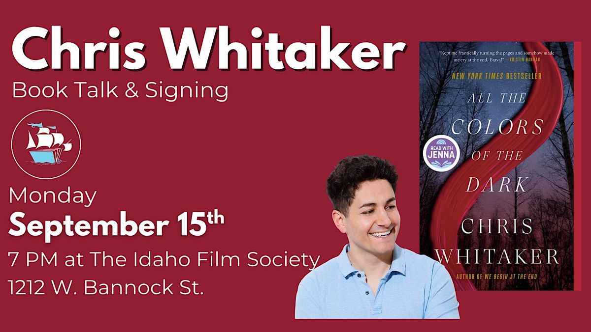 Chris Whitaker - All the Colors of the Dark Author Event and Book Signing