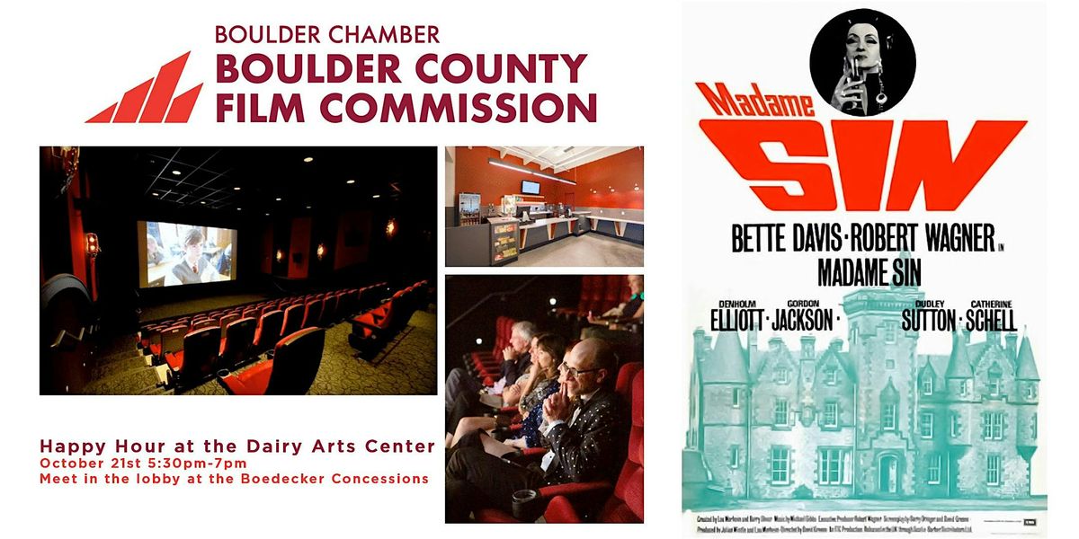 Boulder County Film Commission Happy Hour at the Dairy Arts Center