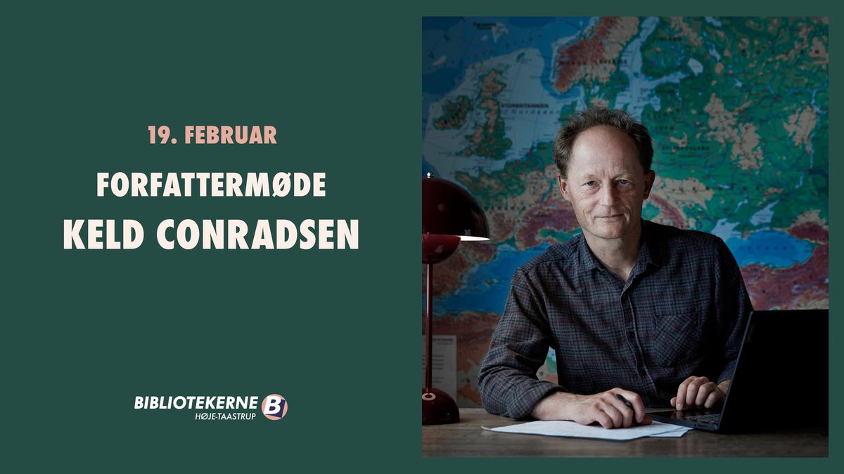 Forfatterm\u00f8de: Keld Conradsen - Trampemarchen \/\/ Hedehusene Bibliotek