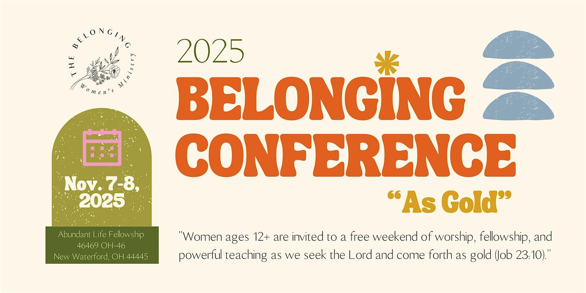 The Belonging Conference 2025 | "As Gold"
