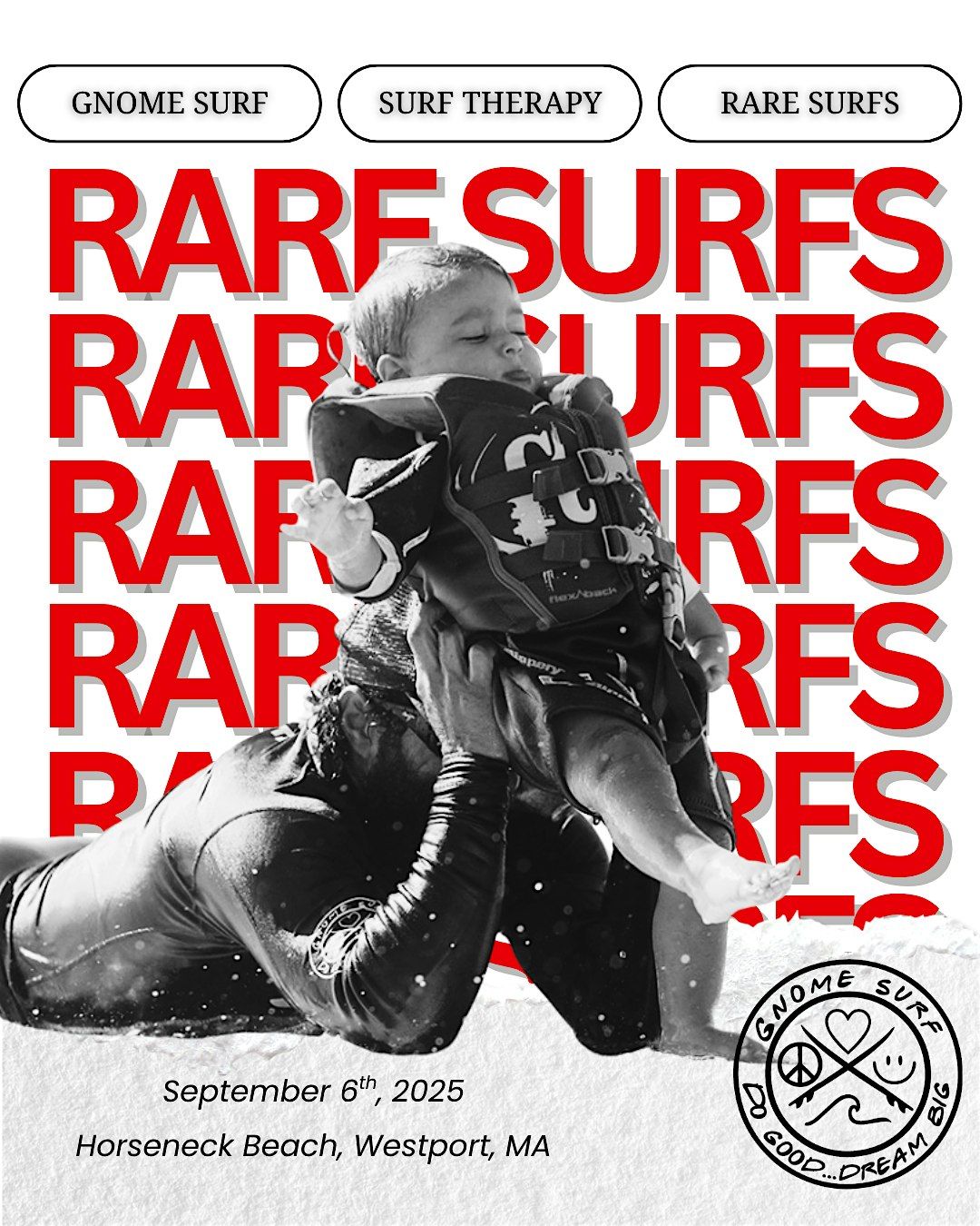 Gnome Surf x Waves for Change:  Rare Surf's Surf Therapy Event