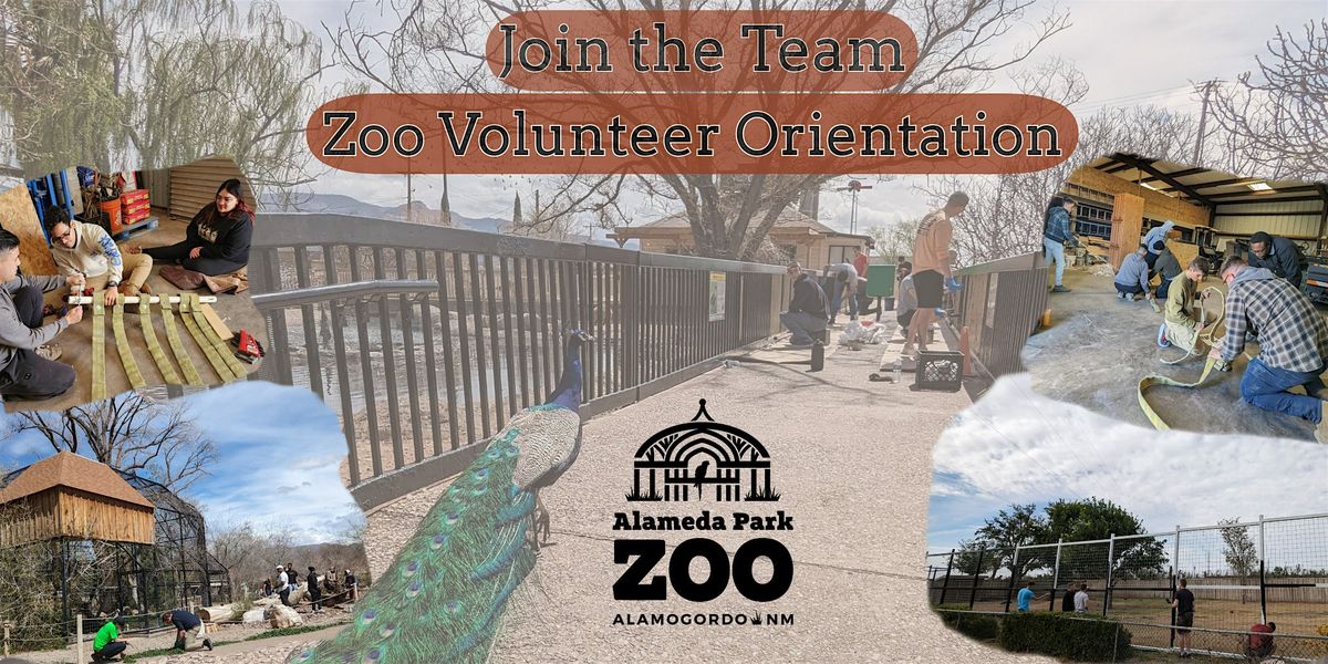 Join the Team: Zoo Volunteer Orientation Day