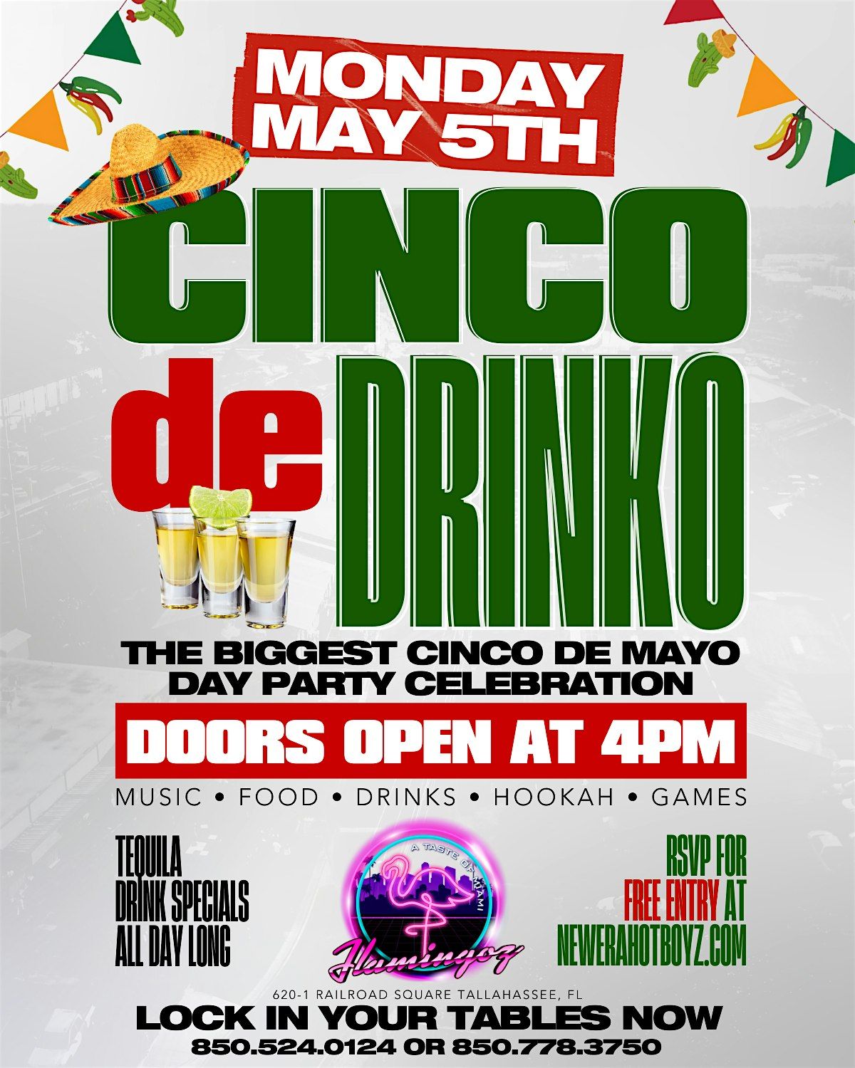 CINCO DE DRINKO