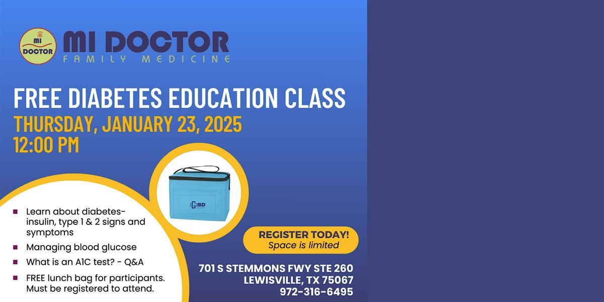 Free Diabetes Education Class