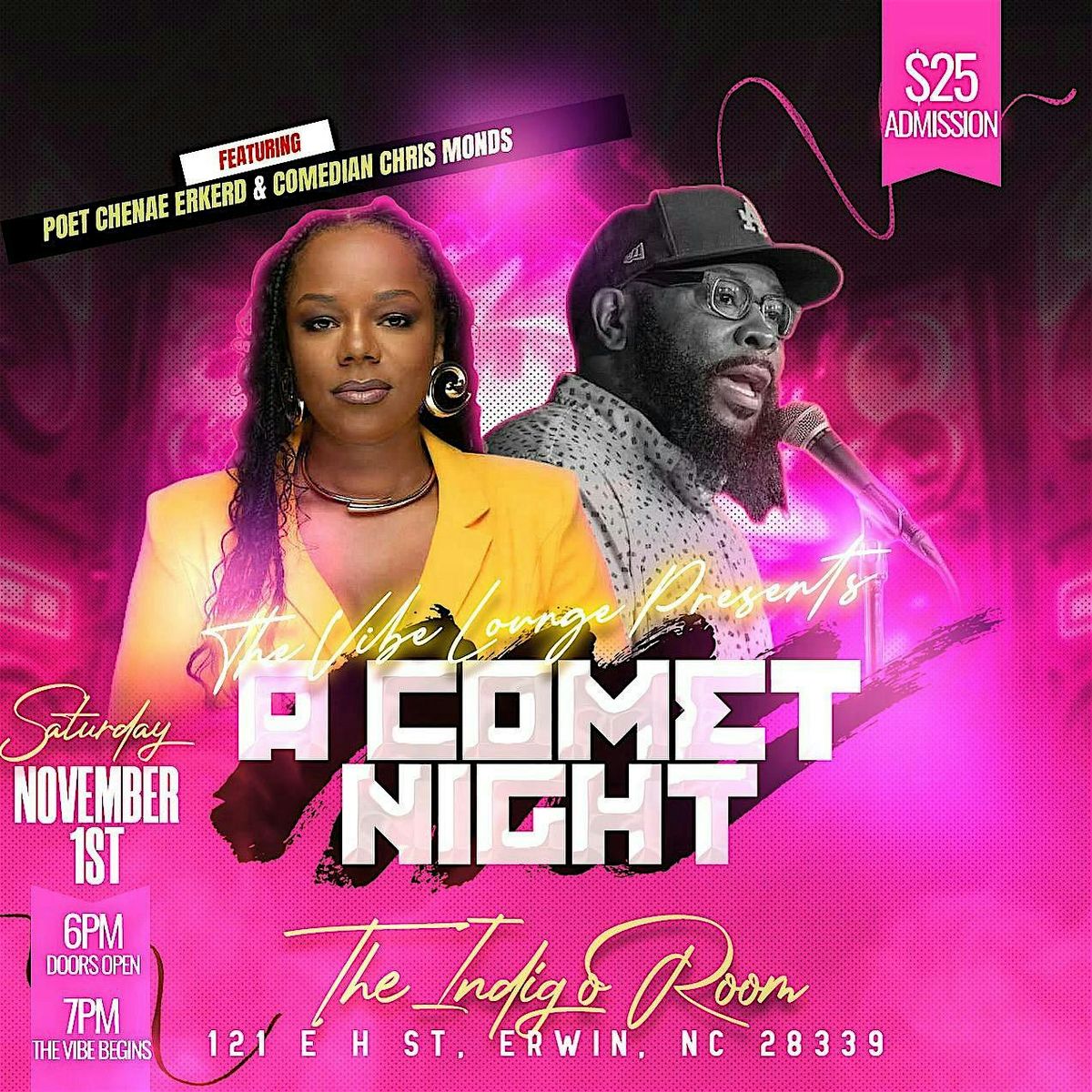The Vibe Lounge presents A Comet Night