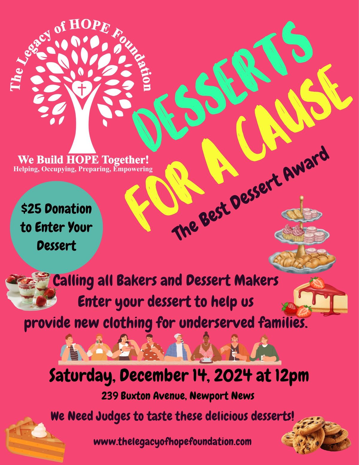 Desserts For a Cause