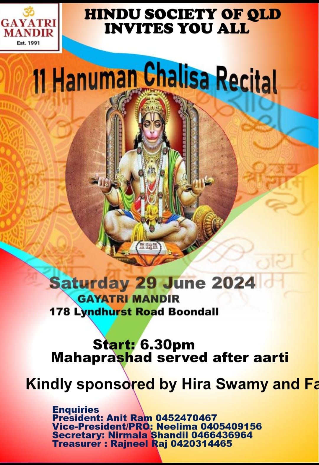 11 Hanuman Chalisa Recital 