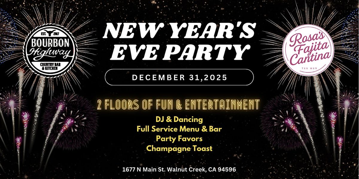 New Years Eve Party  at Bourbon Highway
