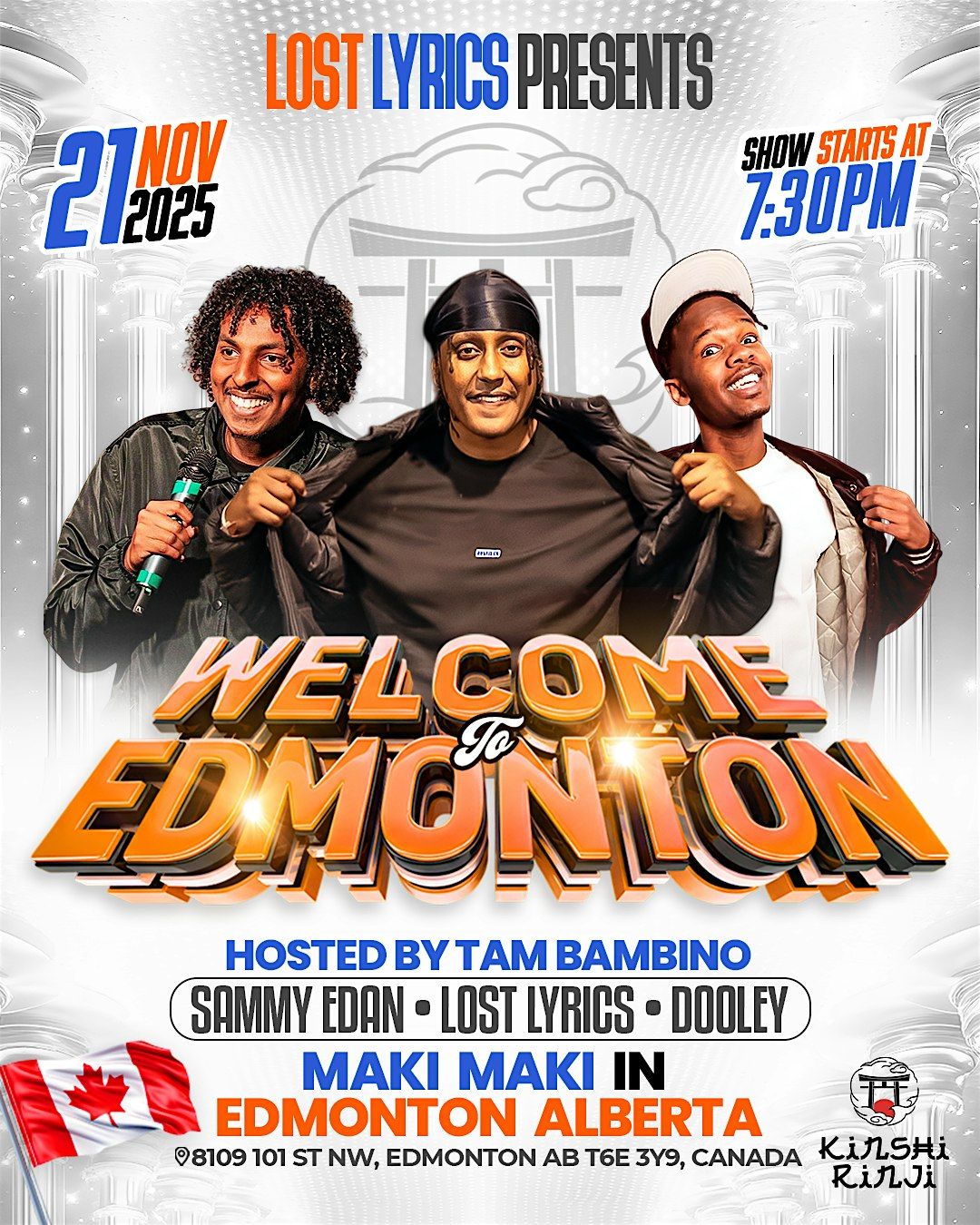 The Sammy Edan & Lost Lyrics & Dooley Comedy Show