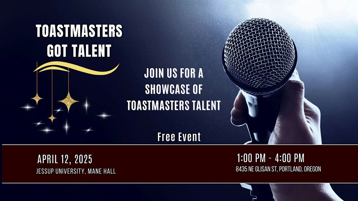 Toastmasters Got Talent