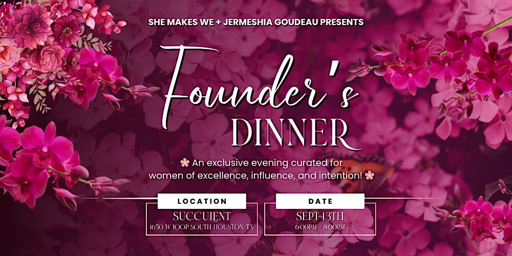 Founder's Dinner