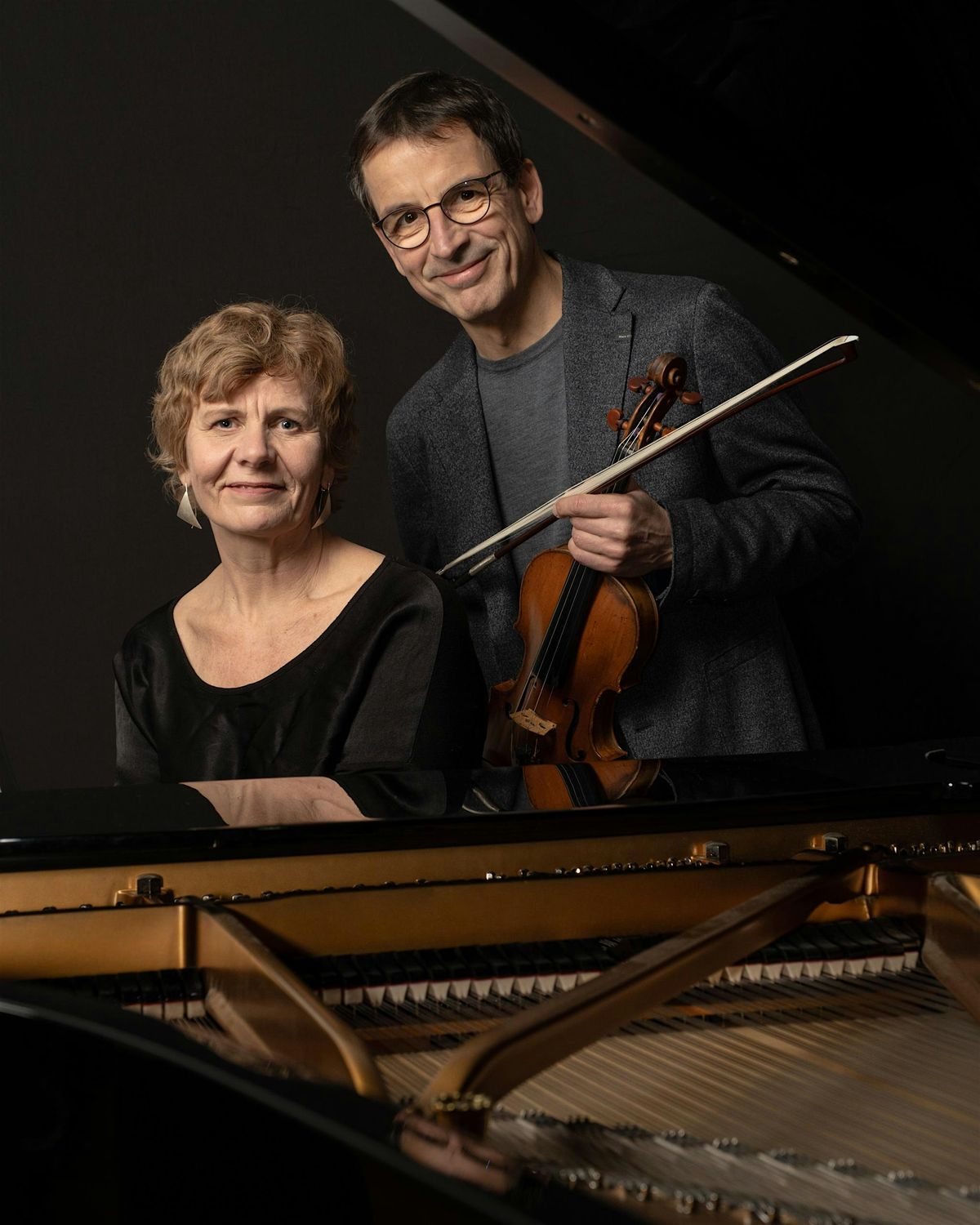 Claire Lecoq & Paul Pankert - violin, harpsichord & live-electronics