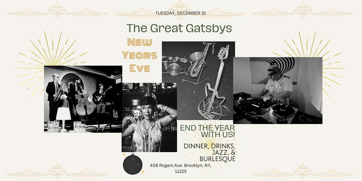 New Years Eve Gatsby at The Green Room