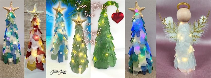 Sea Glass Tree Workshop at Moonstone Art Studio