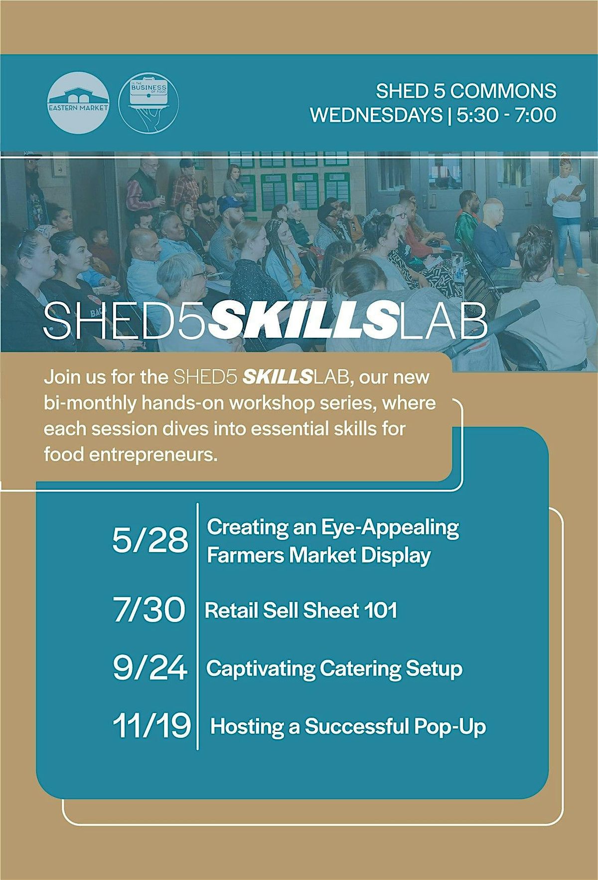 Shed 5 SkillsLab: Hosting a Successful Pop-Up