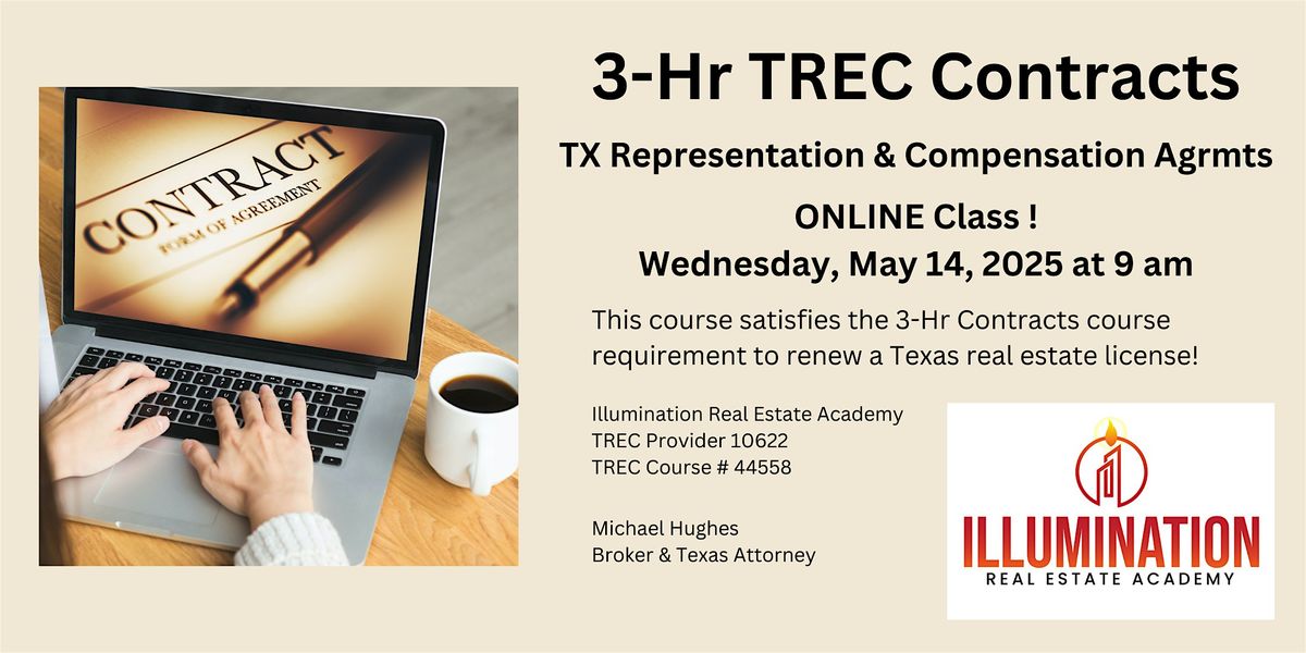 TX Representation & Compensation Agreements - ONLINE - 3 Hours CE!