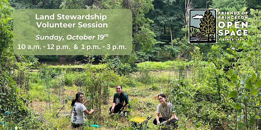 FOPOS Land Stewardship Volunteer Session \/\/ 10.19.25