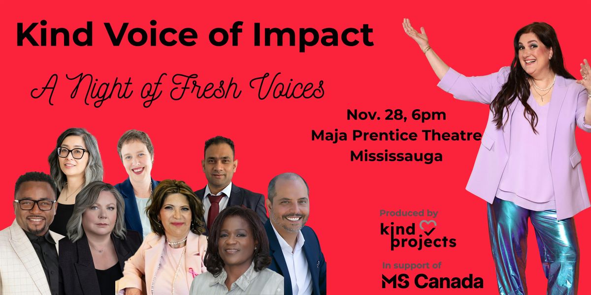 Kind Voice of Impact - A Night of Fresh Voices